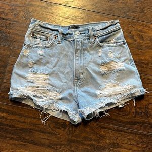 Abercrombie & Fitch High Rise Shorts